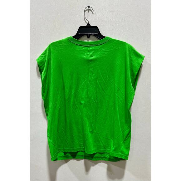 Pistola Women Trina Muscle Tee in Green Apple - Picture 3 of 7